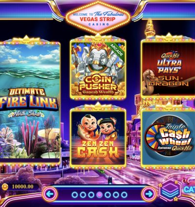 VegasStrip Casino Game Solution
